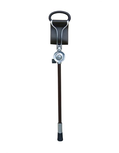 The Shine Adjustable height Shooting stick with dual spike2
