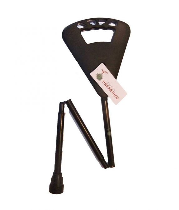 simply unearthed button operated folding seat stick